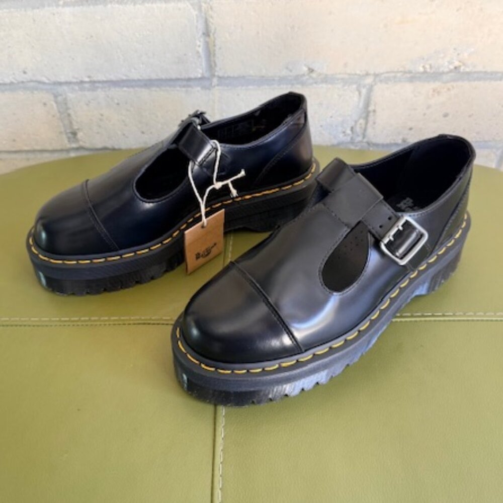Dr. Martens Bethan t-strap platform shoe size US women's 11 / UK 9 NWT